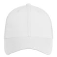 thumbnail image 7 of Falari Trucker Hat 2-Piece Set, 6 Panel, Cotton Mesh, Adjustable Size Baseball Cap - White & Pink, 7 of 7