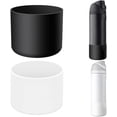 thumbnail image 1 of Pcs Funda Termo para Owala, Protector de Base de Silicona Antideslizante Compatible Para FreeSip,Para Twist,Para Owala 32 oz y 24oz Accesorios Duraderos (Blanco y negro, 24oz), 1 of 3
