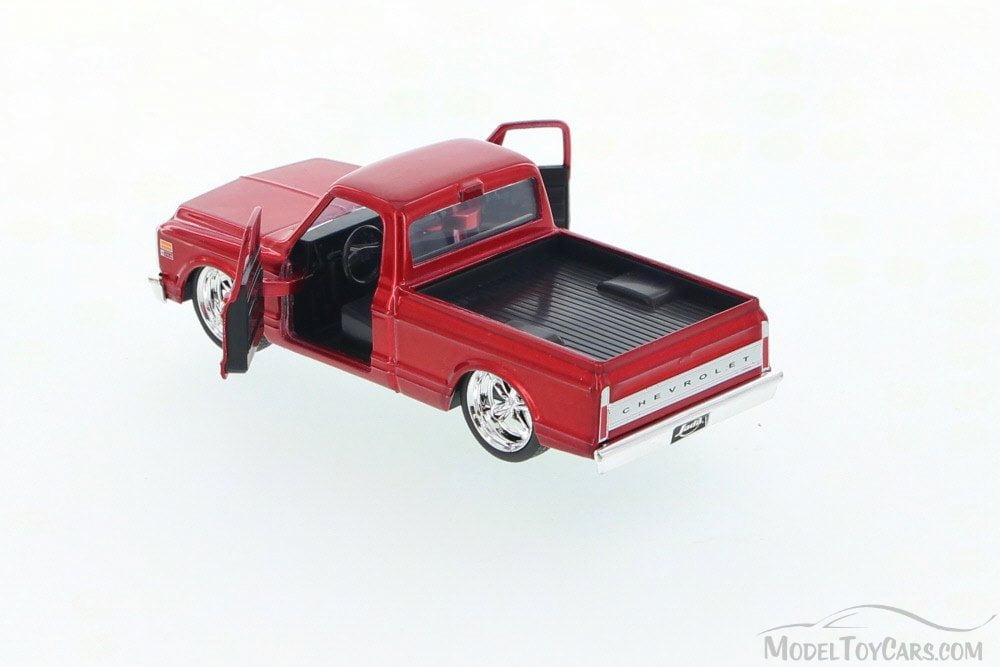 1972 Chevy Cheyenne Pickup Truck, Red - Jada Toys Just Trucks 97009 - 1/32  scale Diecast Model Toy Car (Brand New, but NOT IN BOX) - Walmart.com