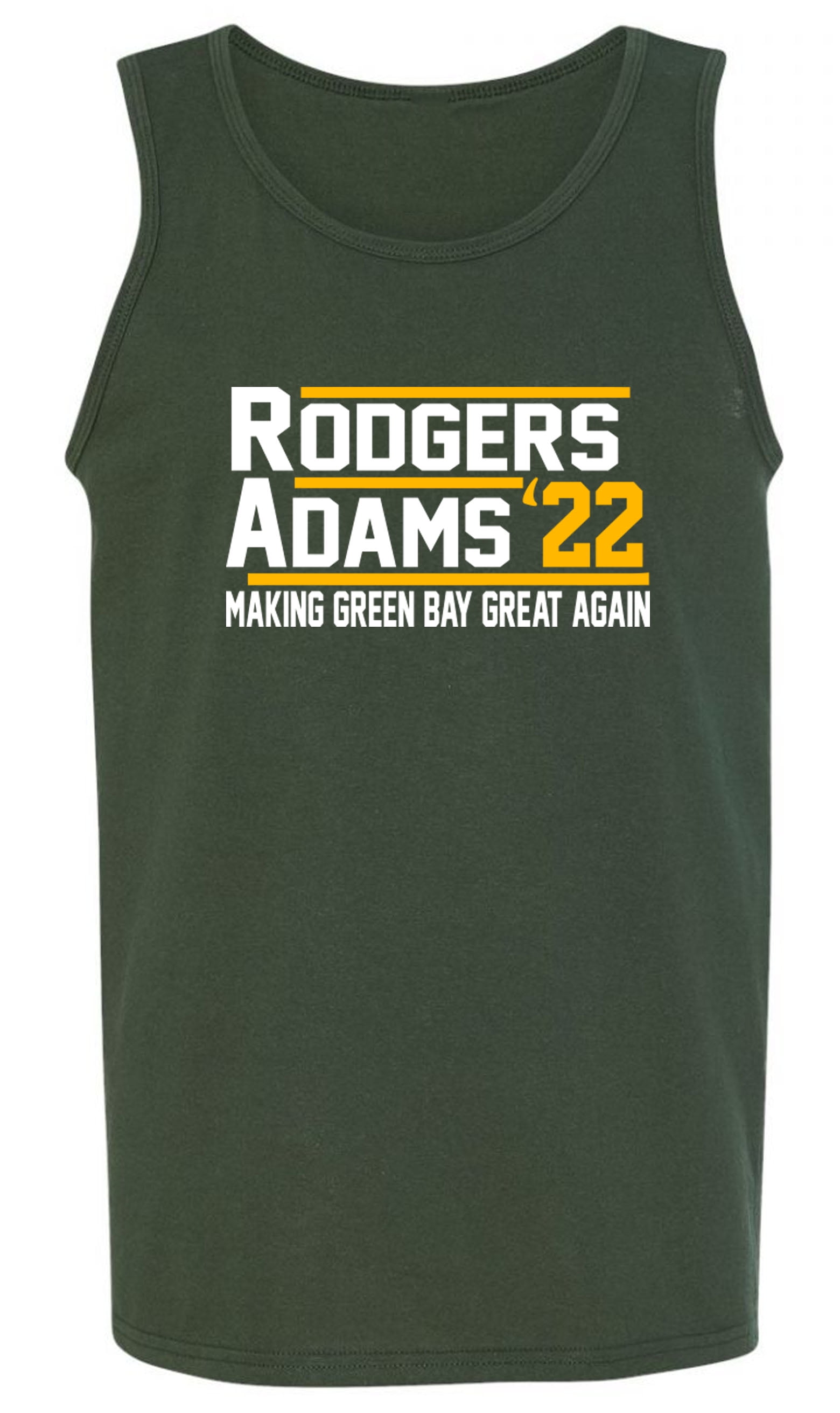 Green Bay Packers Mens Sleeveless Muscle Tee Summer Tank Tops