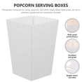 thumbnail image 2 of OULII 24Pack Popcorn Boxes White Paper Square for Movie Party Food Packaging, 2 of 7