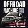 thumbnail image 3 of Tee Hunt Licensed Ford F-150 Cotton T-Shirt Offroad Machine Built Ford Tough, Gray, 3X-Large, 3 of 5