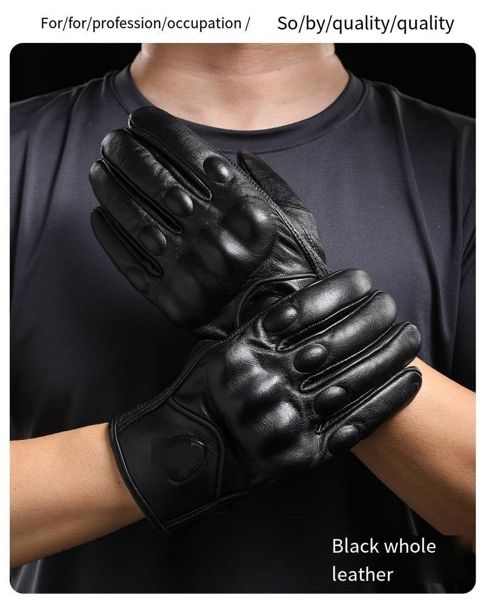 Motorcycle Gloves Touch Men Goatskin Sports Cycling Gloves Motorbike Guantes