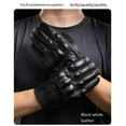 thumbnail image 2 of Motorcycle Gloves Touch Men Goatskin Sports Cycling Gloves Motorbike Guantes ,Flexible and Comfortable, 2 of 5