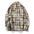 thumbnail image 5 of Aloohaidyvio Mens Flannel Shirts Long Sleeve Plaid Shirt Jacket Button Down Shirt with Pockets, 5 of 5