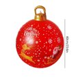 thumbnail image 3 of Bola de Navidad 60cm Inflable PVC Resplandor Inflable (Estilo AA), 3 of 7