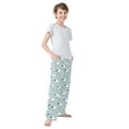 thumbnail image 4 of FORMRS Kids Pajama Pants with Pockets Size 13-14Y Boys Lounge Sleep Bottoms, Cartoon Sheep Pattern, 4 of 8