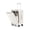 White, variant on New York Xpress Zipperless Hardside Carry-on Luggage, Aluminum Frame Spinner Suitcase with TSA Lock, 22x14x9 inch, Silver - LA266