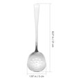 thumbnail image 2 of Stainless Steel Food Serving Colander Spoon Creative Hollow Spoon Soup Scoop Salad Spoon Rice Spoon Kitchen Utensil Tableware (Small Colander Spoon), 2 of 6