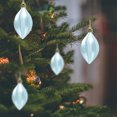 thumbnail image 6 of XYAIYT 12 Pack Christmas Ornaments Popcorn Shaped Tree Decorations Electroplated Plastic Shiny Long Lasting Hanging Pendants for Christmas Tree Indoor Outdoor Home Door Mantel Display 3in Light Blue, 6 of 6