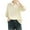 Beige, variant on Womens Base Layer Shirt Dressy Lapel Neck Button Down Cotton Jacket Coat Long Sleeve Open Front Cardigna with Pocket Beige XXL