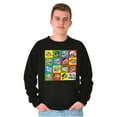 thumbnail image 5 of Troll Face Internet Memes Big Smiley Sweatshirt for Men or Women Brisco Brands S, 5 of 6