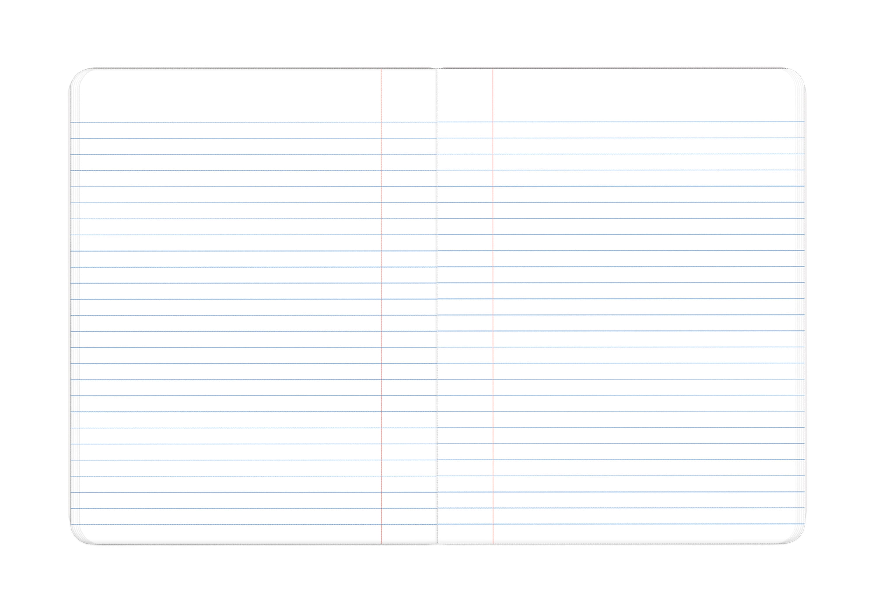 Disney Villains Composition Writing Notebook, Wide Ruled, 7.5" x 9.75", 80 Sheets, for Students