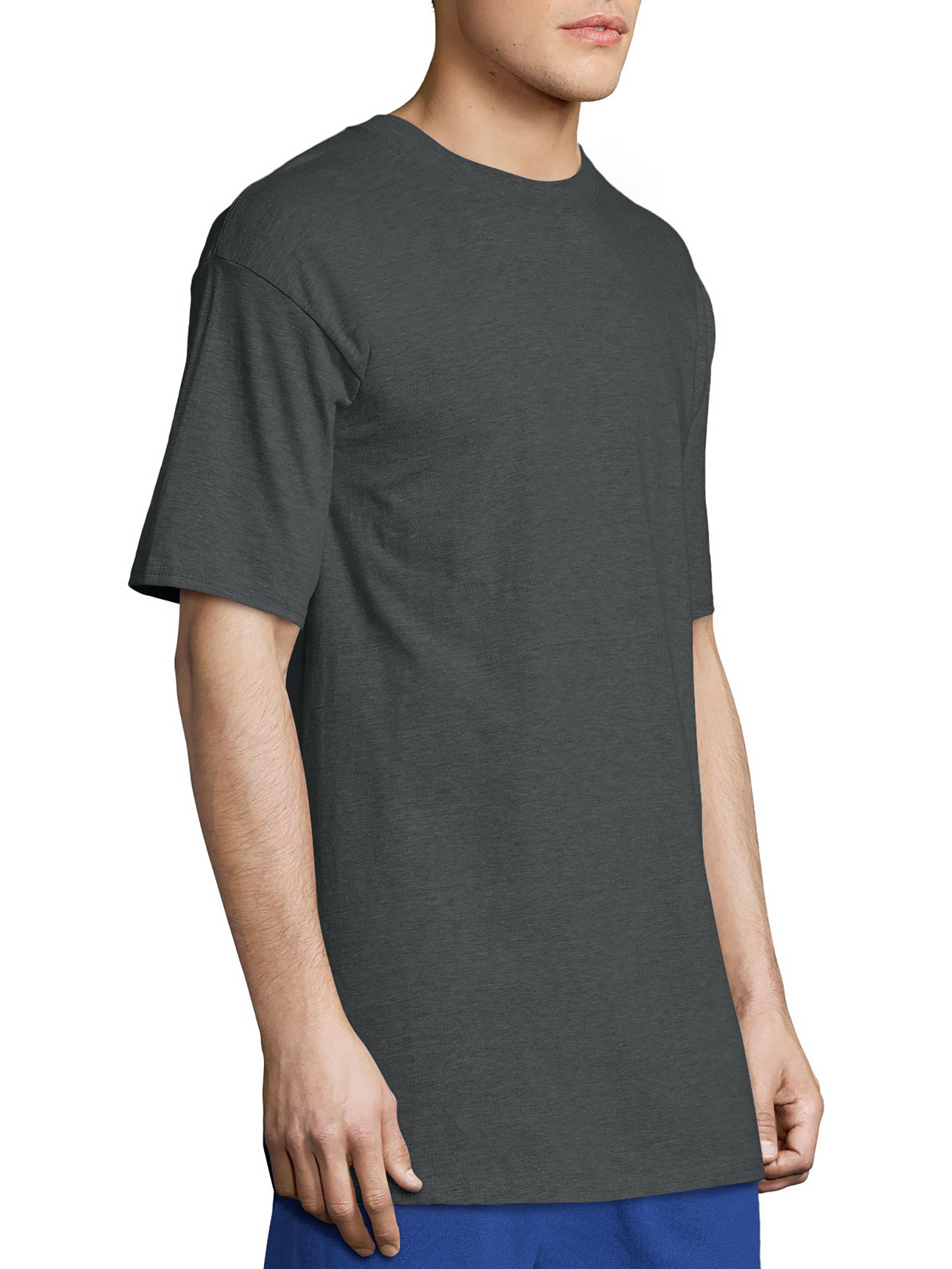 Hanes Big Men's Beefy Heavyweight Short Sleeve T-shirt - Tall Sizes, Up To Size 4XT - image 5 of 7