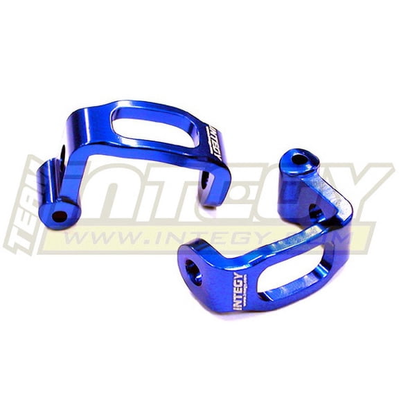 Integy RC Toy Model Hop-ups T7136BLUE HD Caster Blocks 0 Degree (2) for AE TC5