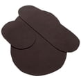 thumbnail image 1 of Better Trends BRAL3PCCHS Ensemble de Tapis Tressés Unis, Chocolat - 3 Pcs, 1 of 3