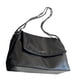thumbnail image 5 of Bolso bandolera de piel sintética para mujer, moderno y suave, tipo tote. Negro, 5 of 7
