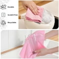 thumbnail image 6 of Beartech 80 Pack Microfiber Kitchen Towels Cleaning Cloth Roll,Lint Free Rags & Tear Away Reusable Towels,Washable Shop Rags,Ultra Absorbent Dish Rags for Car Kitchen Window Garage-Pink, 6 of 8