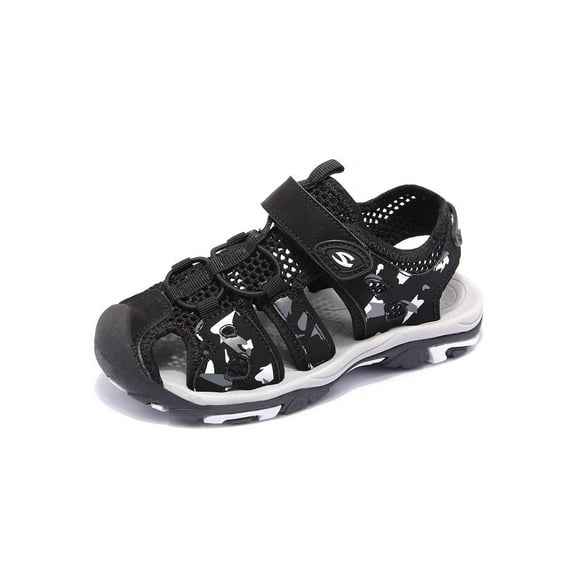 Kids Sport Sandals Closed Toe Boys Lightweight Athletic Beach Shoes (Toddler/Little Kid/Big Kid)
