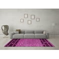 thumbnail image 3 of Ahgly Company Indoor Square Southwestern Pink Country Area Rugs, 8' Square, 3 of 4