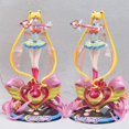 thumbnail image 2 of Figura de Anime Sailor Moon, Tsukino Usagi, princesa Serenity Girl, estatuilla de acción, decoración de escritorio, modelo de colección, estatua, muñeco de juguete, regalo QYM unisex, 2 of 2