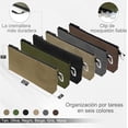 thumbnail image 2 of 6 Bolsa de Herramientas Pequeña, Bolsa de Herramientas pequeña, Bolsa herramientas con Cierre, Bolsa de Almacenamiento Multiusos, para Bolígrafos, Herramientas y Más., 2 of 4