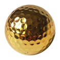 thumbnail image 5 of 4.26cm Plated Gold Golf Balls For Golfer Indoor Outdoor Swing Putter Training, 5 of 5