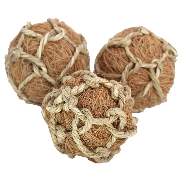 Bonka Bird Toys 1276 PK3 Coconut Fiber Ball