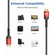 thumbnail image 5 of Cable HDMI JSAUX 4K de fibra óptica, 30 m, 18 Gbps, HDMI 2.0 de alta velocidad, 5 of 7