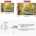 thumbnail image 3 of Coolnut Oil Painting Jigsaw Puzzles 1000 Piece for Adults Large Puzzle Game Challenging Family Puzzle Game for Adults Teens 29.5" x 19.7", 3 of 7