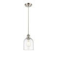 thumbnail image 2 of 516-1P-WPC-G558-6SM Innovations Lighting Bella - 1 Light Cord Hung Mini Pendant In Industrial Style-9.5 Inches Tall and 5.5 Inches Wide-White Polished, 2 of 7