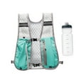 thumbnail image 2 of Colaxi Hiking Vest Pack with 500ml Water Bottle Daypack Reflective Design Multipurpose Breathable for Jogging Lightweight Blue, 2 of 8