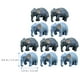 thumbnail image 3 of 10pcs mini figura decoración elefante de elefante, 3 of 4