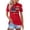 #01 Red, variant on 250 Year American Anniversary Flag Shirt for Women 1776-2026 Crewneck Short Sleeve American Flag Print T-Shirts 4th Of July Relaxed Fit Tops, #01 Navy, XL