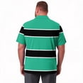 thumbnail image 5 of Trgacdwlo XL-8XL Striped Polo T Shirts for Men Big and Tall Short Sleeve Mens Athletic Shirts Breathable Mens Golf Shirt, 5 of 7