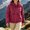 Hot Pink, variant on SEMPAI Windbreaker Jacket Women Waterproof Long Sleeve Zip Hooded Jacket Multi Pockets Outdoor Hiking Jacket Loose Winter Mountaineering Casual Outerwear Beige L