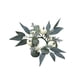 thumbnail image 4 of Mini corona de vela de calabaza, anillo de vela floral artificial, corona bohemia, adorno de hojas de eucalipto, portavelas falso para porche, 4 of 9