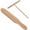 As Shown, variant on HERFIER 1 Set of Crepe Spreader and Spatula Handmade Wooden Pancake Making Kit Wooden Utensils 9.83x1.57x0.08in