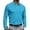 Blue-B#140723FF, variant on Polo T Shirts for Men 3 Button Placket Lapel Collar Mens Shirts Long Sleeve Business Casual Golf Polo Shirts for Men Athletic T Shirts with Pocket Black L