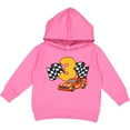 thumbnail image 2 of Inktastic Number Three Race Car Toddler Hoodie, 2 of 4