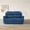 Blue, variant on Electric Reclining Loveseat Sofa with 8-Point Vibration Massage, Bluetooth Speakers, Storage Console and Cup Holders for Living Room & Home Theater(Gray, Loveseat)