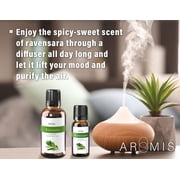 ArOmis Organic Ravensara Essential Oil - USDA Certified - 100% Pure Therapeutic Grade - 30ml (1 fl oz), Undiluted, Premium, Oils Perfect for Aromatherapy Diffuser