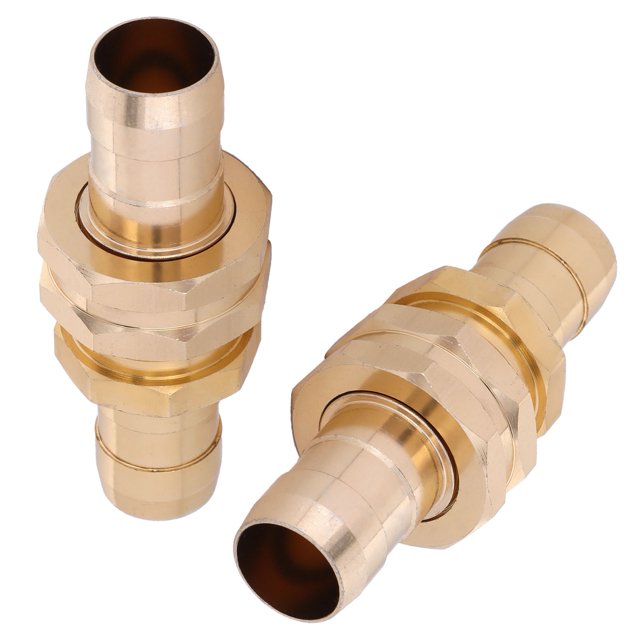 Conector de Reparación de Manguera de aleación de Aluminio G3 / 4 de 2 Uds Reparador de Extremo de Manguera de Agua con Abrazadera para Riego de Jardín ANGGREK Otros