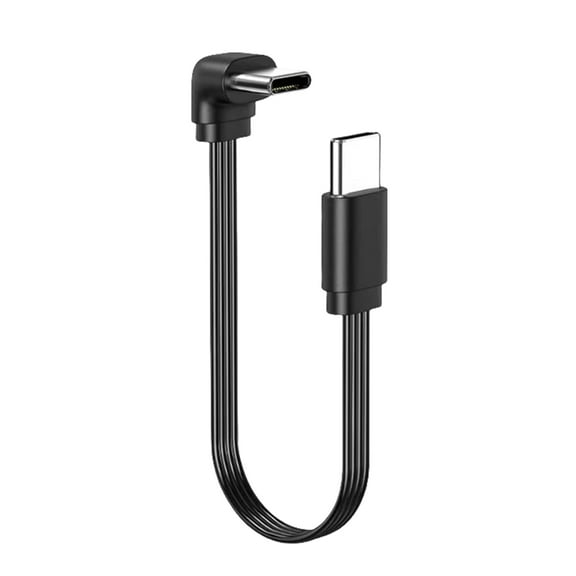 Flat Type C Cable USB C Male/Female Support Fast Chargin &480Mbps Data Syncing