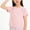 Pink, variant on ITSAME Girls Athletic Shirts, Crewneck Short Sleeve Tops Mesh Quick-Dry Summer Sport T-Shirts White Size 8-9