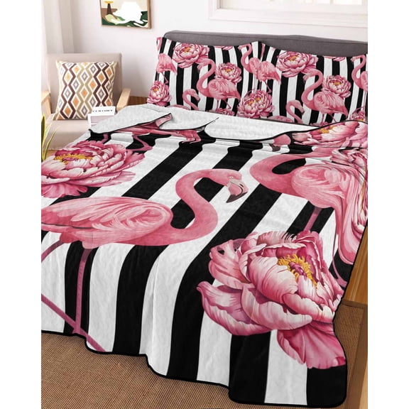 King Size Down Alternative Comforter, Lightweight Comforter Quilt Bedding Set with Pillow Shams All Seasons Bed Comforter Duvet Insert 96"x106"