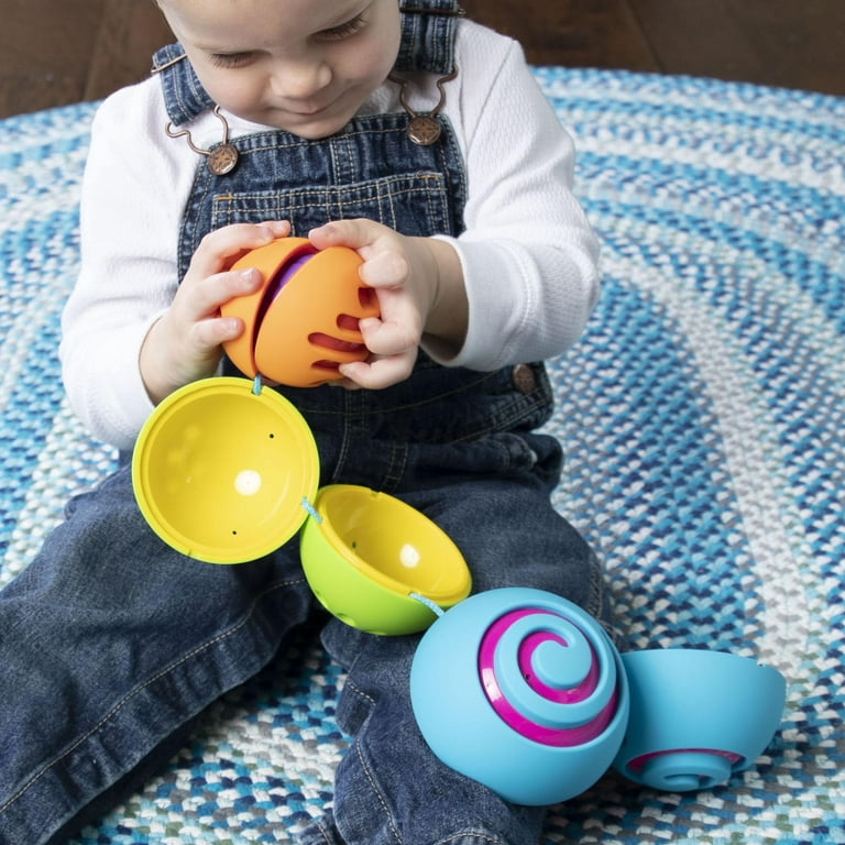 Fat Brain Toys OombeeBall Nesting Sensory Development Toy 