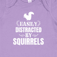 thumbnail image 4 of Inktastic Easily Distracted by Squirrels Boys or Girls Baby Bodysuit, 4 of 5