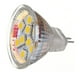 1.5W MR11 9LED 5050 SMD Lampe Spot Ampoule Chaude Blanc/blanc AC/DC 12V – image 3 sur 5