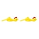 thumbnail image 1 of Tholdsy Eyección Chick Material TPR Juguetes divertidos Elástico Lanzamiento volador Pollo amarillo Sticky Juguete Dedo Type1 NO1, 1 of 6